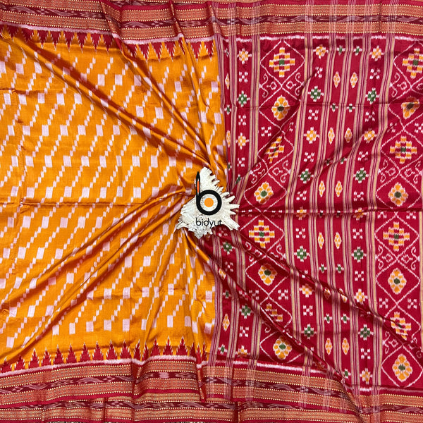 Odisha handloom Nuapatna | Khandua Ikat Silk Saree