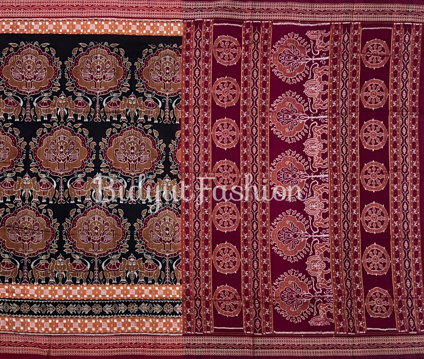 Odisha handloom Sambalpuri Ikat Cotton Saree