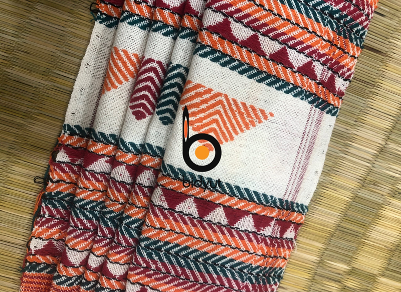 Handloom Pure Cotton Dongria Tribal Shawl