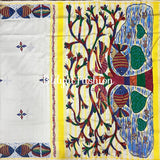 Odisha Tribal  Gond Handpainting on Berhampuri Silk Saree