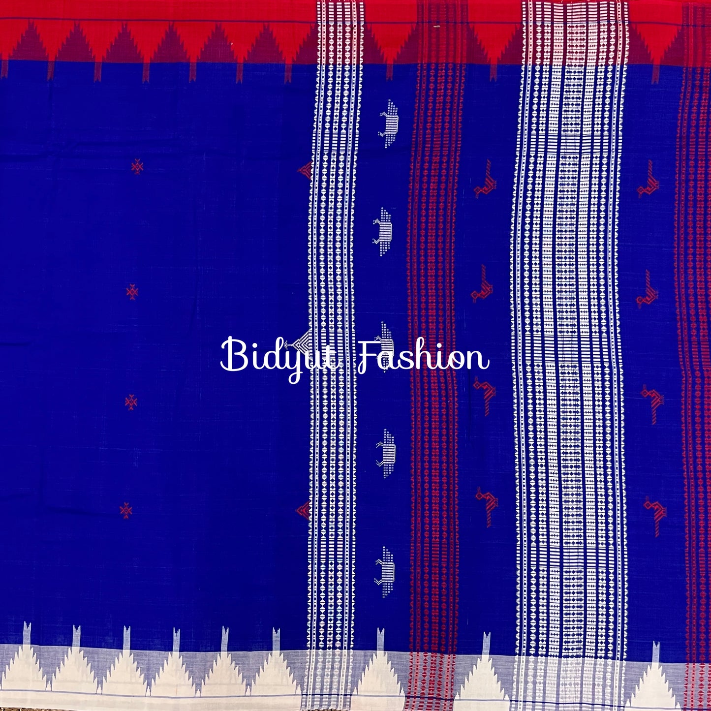 Odisha handloom Kotpad natural dye cotton saree - Bidyut Fashion