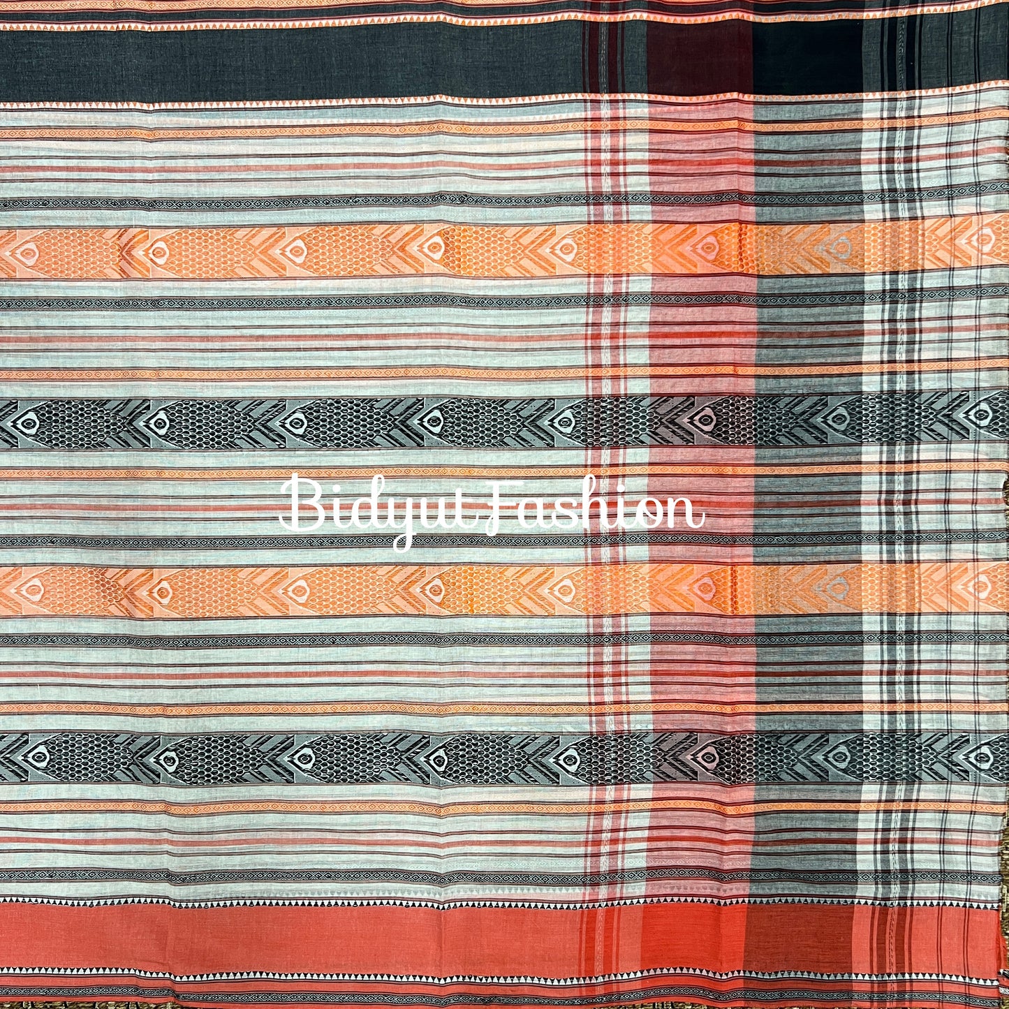 Bengal handloom Dhaniakhali Cotton Saree