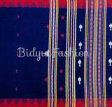 Kotpad Cotton Saree handloom of Odisha - Indigo blue color saree