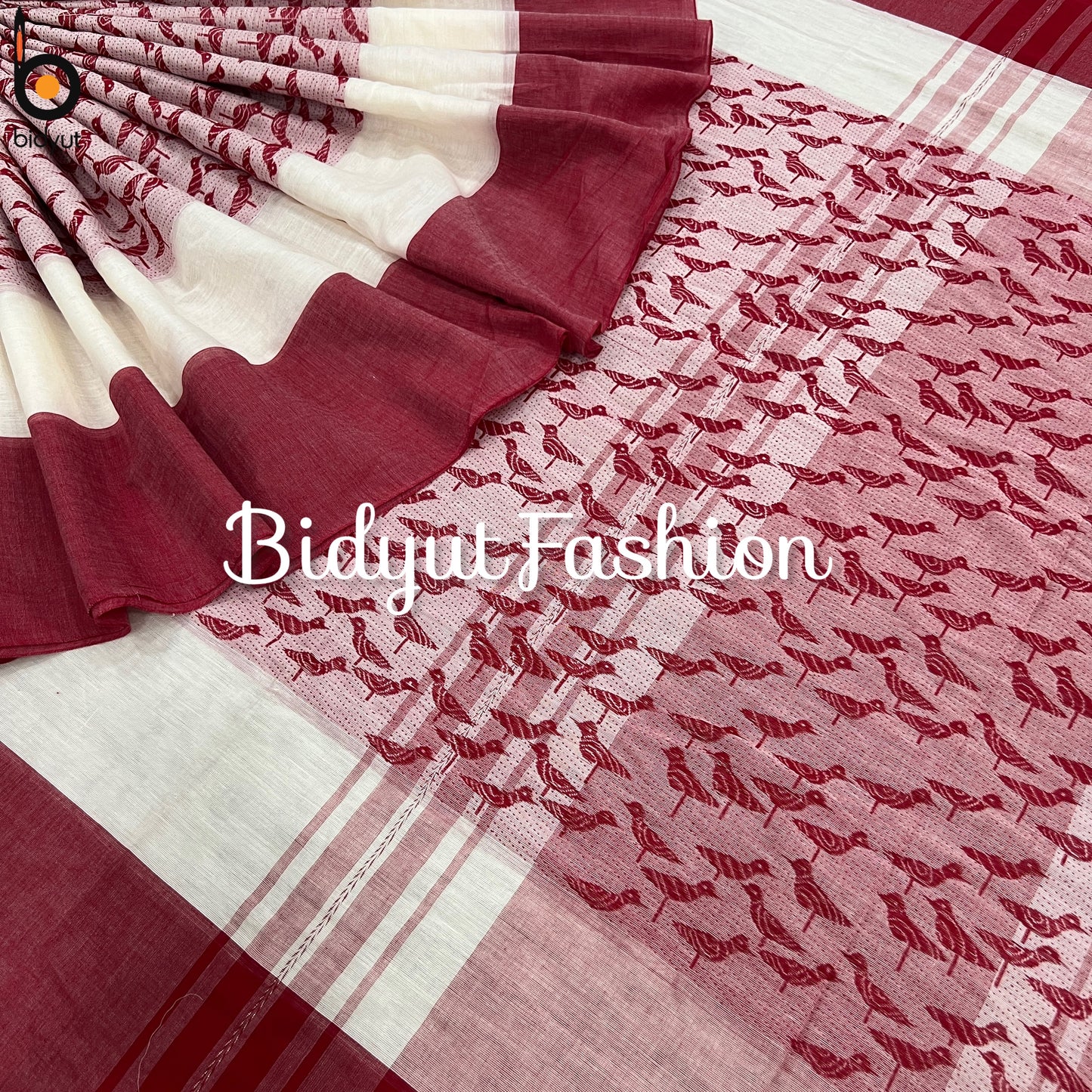 Bengal handloom Dhaniakhali Cotton Saree