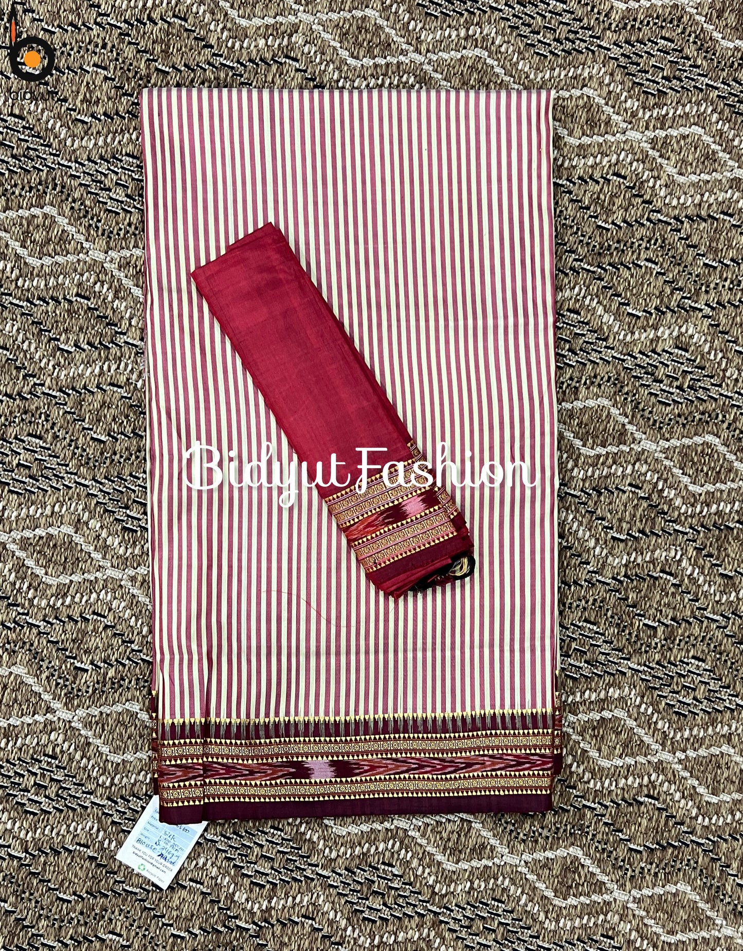 Odisha handloom Nuapatna | Khandua Ikat Silk Saree - Bidyut Fashion