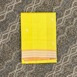 Gopalpur pure Tussar Silk Saree Odisha Handloom - yellow color saree