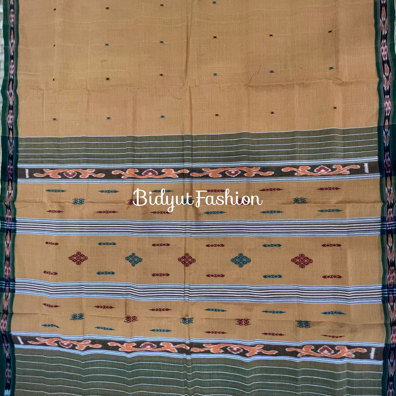 Shop Odisha Handloom Suta Luga Ikat Cotton Sarees | Bidyut Fashion House palla