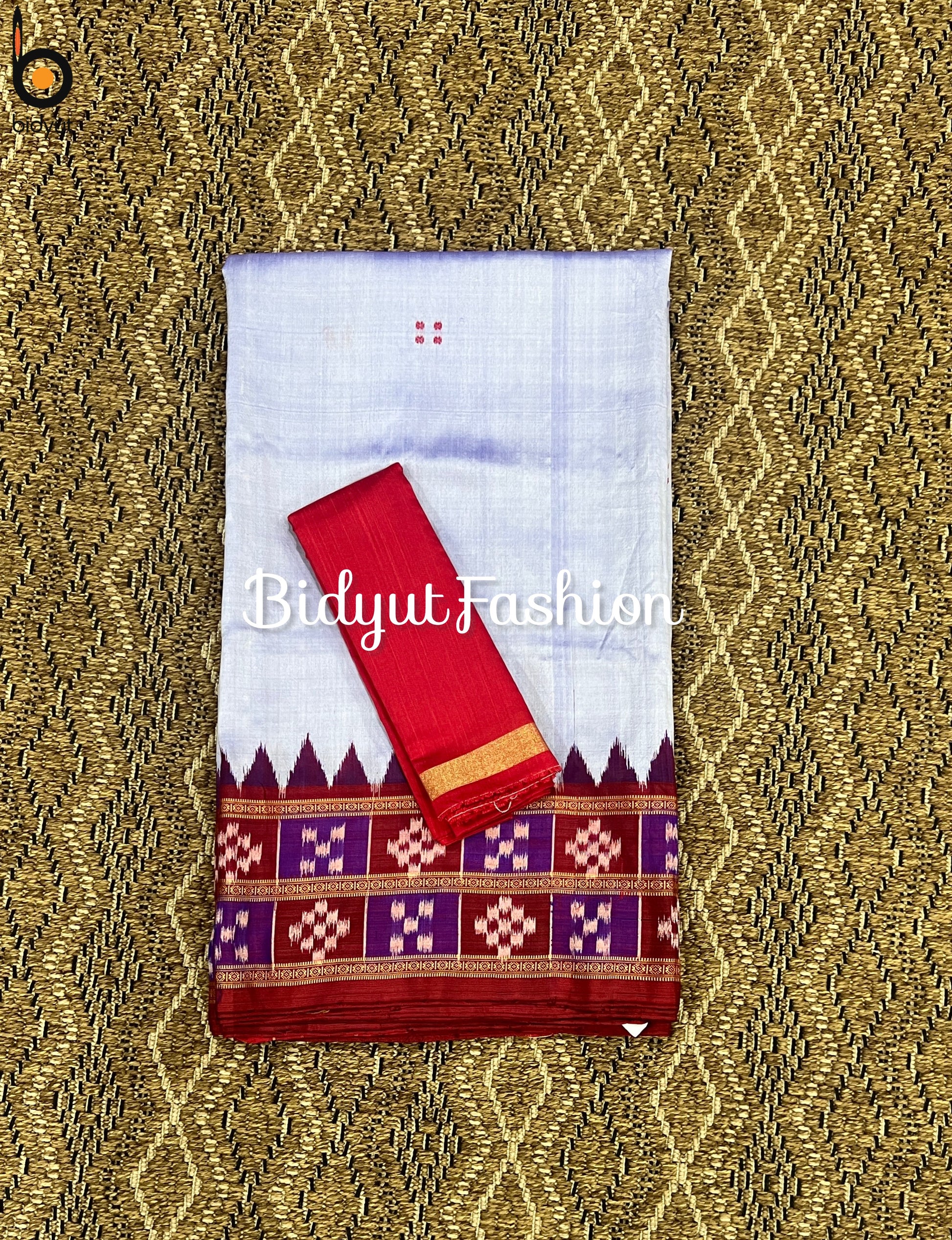 Odisha handloom Nuapatna Ikat Silk Saree - Bidyut Fashion