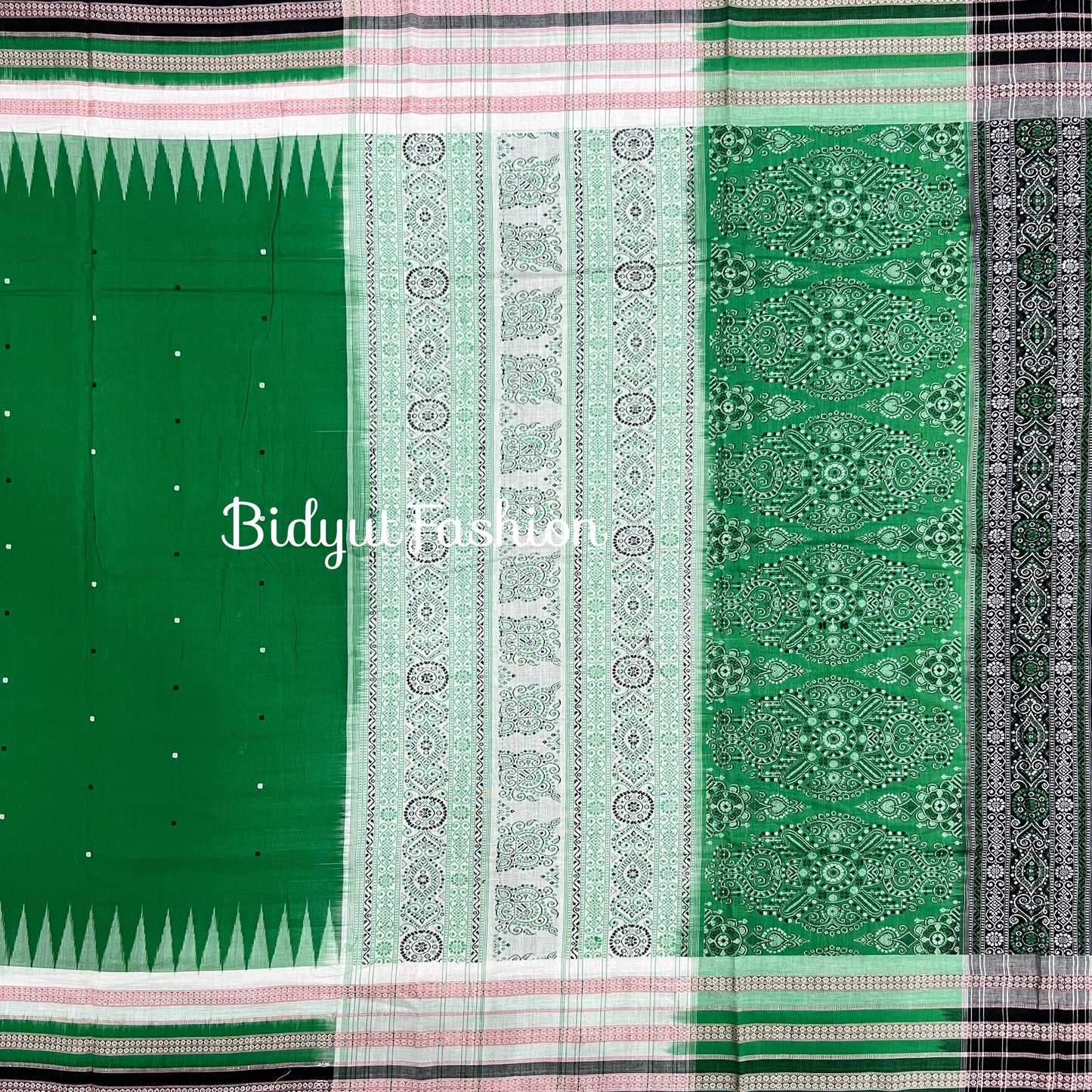 Odisha handloom Bomkai Cotton Saree - Bidyut Fashion