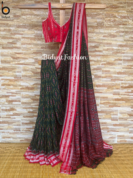 Odisha handloom Ikat Cotton Saree - Bidyut Fashion