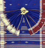 Traditional Kotpad handloom Cotton Saree of Odisha  – Natural Dye Indigo color