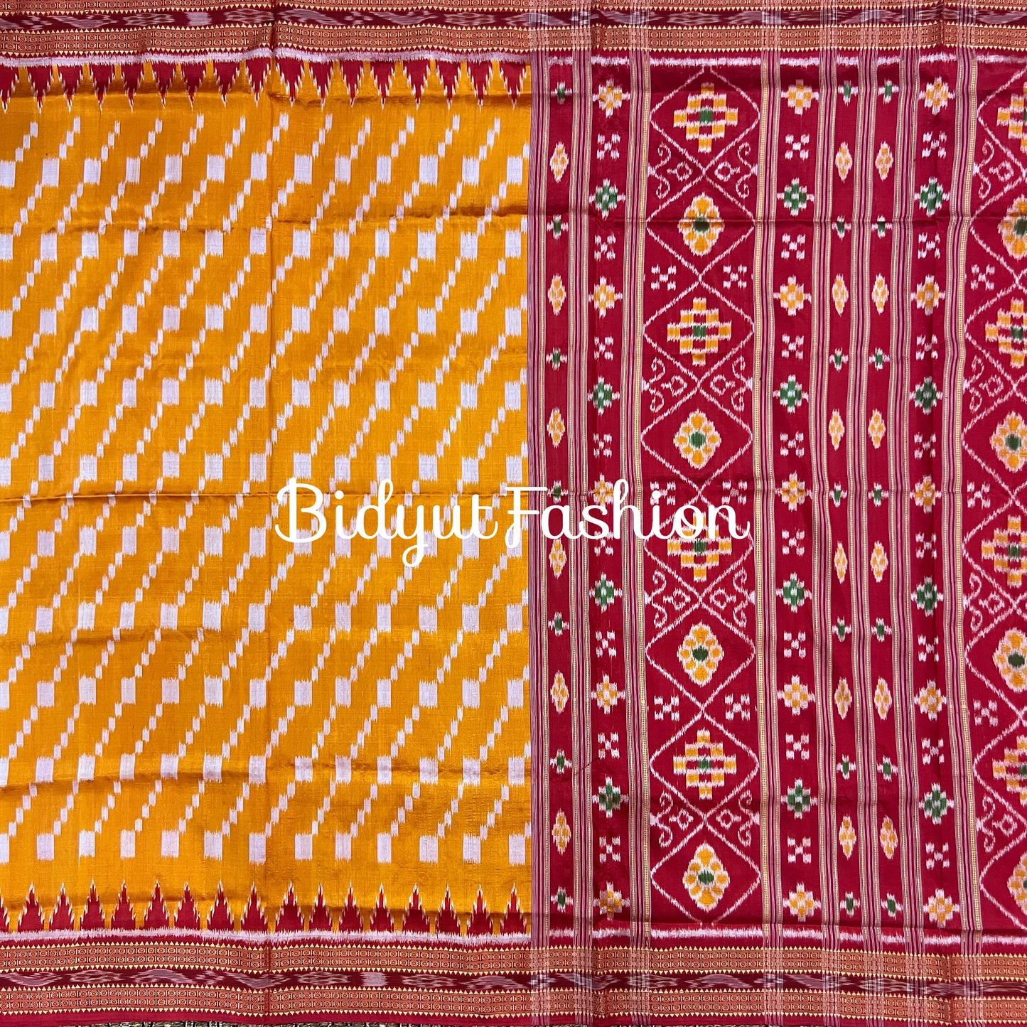 Odisha handloom Nuapatna | Khandua Ikat Silk Saree