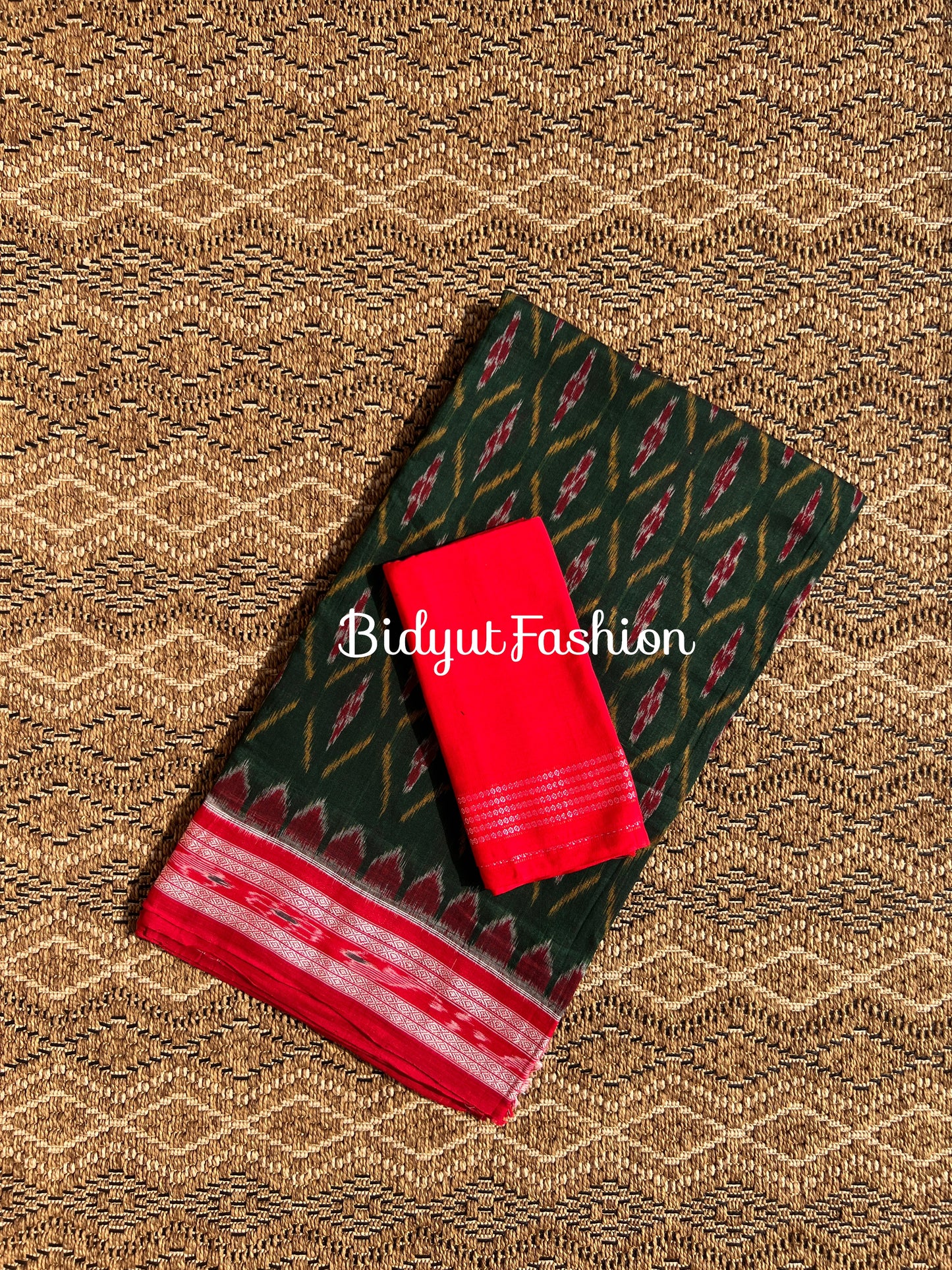 Odisha handloom Ikat Cotton Saree - Bidyut Fashion