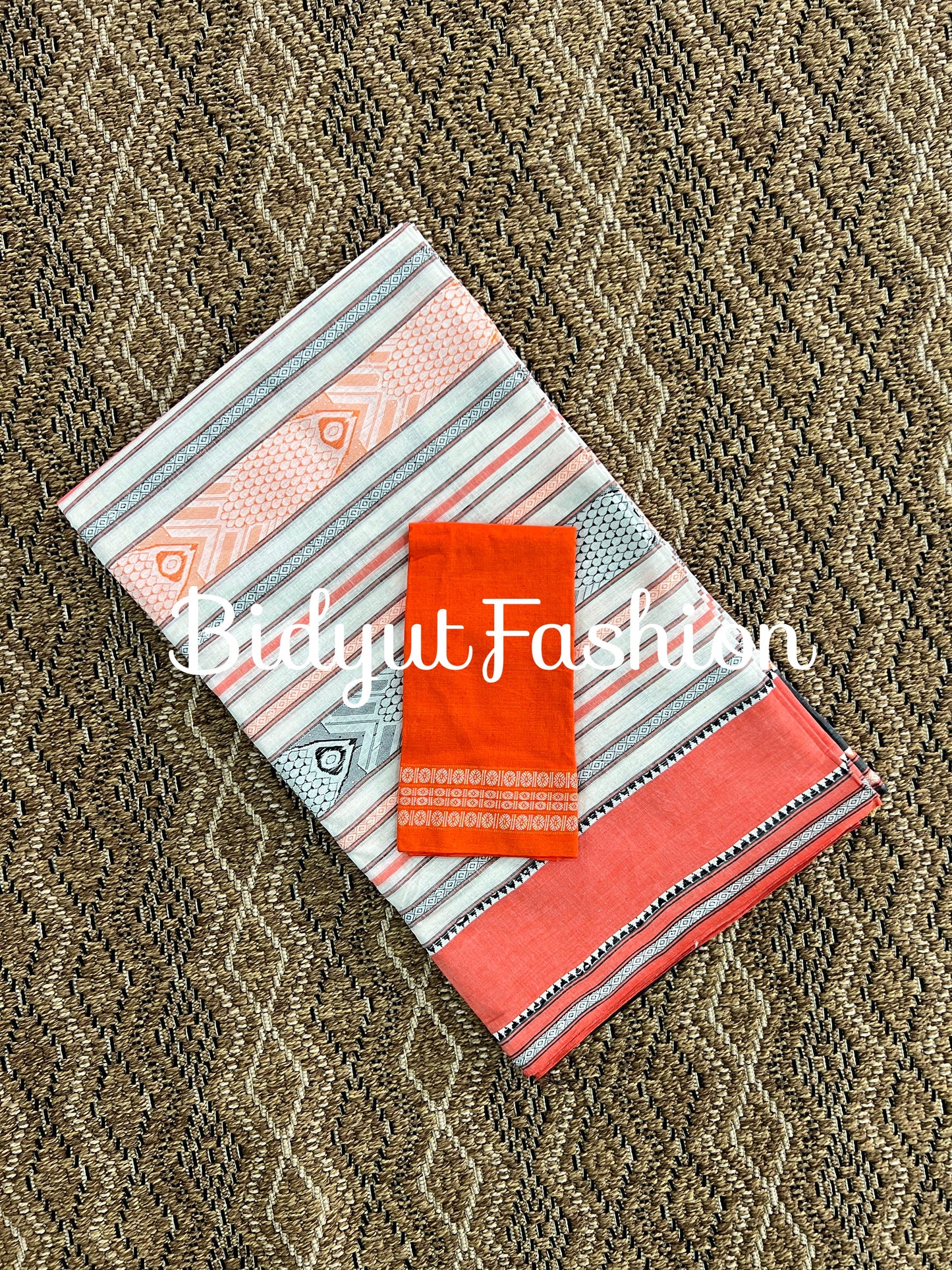 Bengal handloom Dhaniakhali Cotton Saree