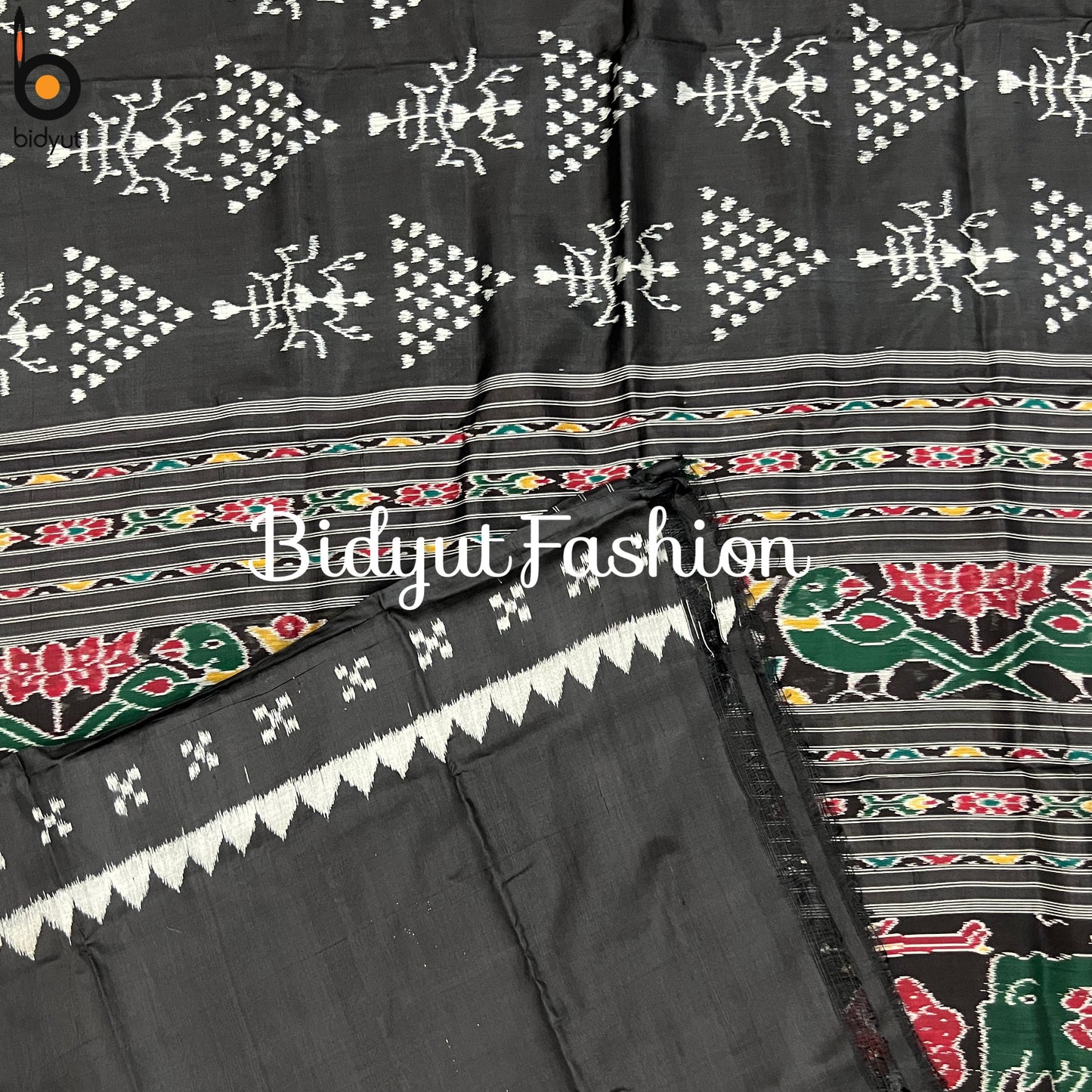 Odisha handloom Nuapatna Ikat Silk Saree