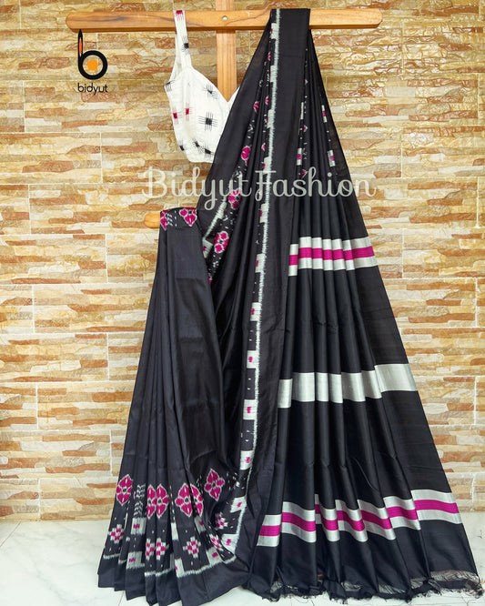 Odisha handloom Nuapatna Khandua Ikat Silk Saree