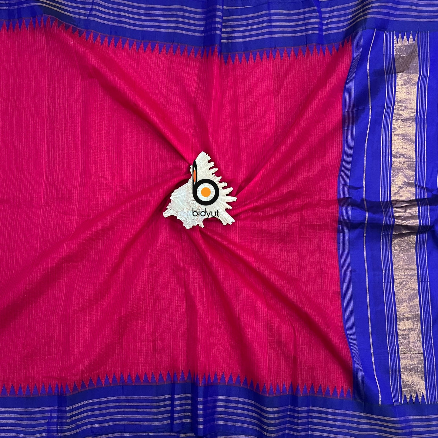 Gadwal handloom Saree - Pink color