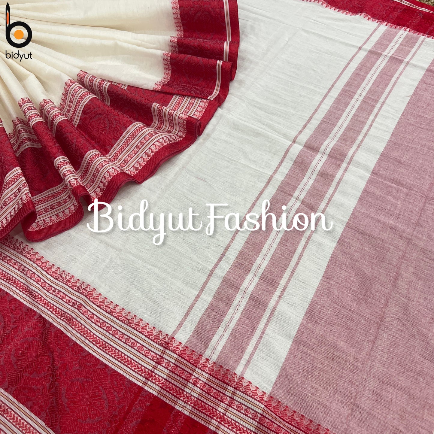 Bengal handloom Dhaniakhali Cotton Saree