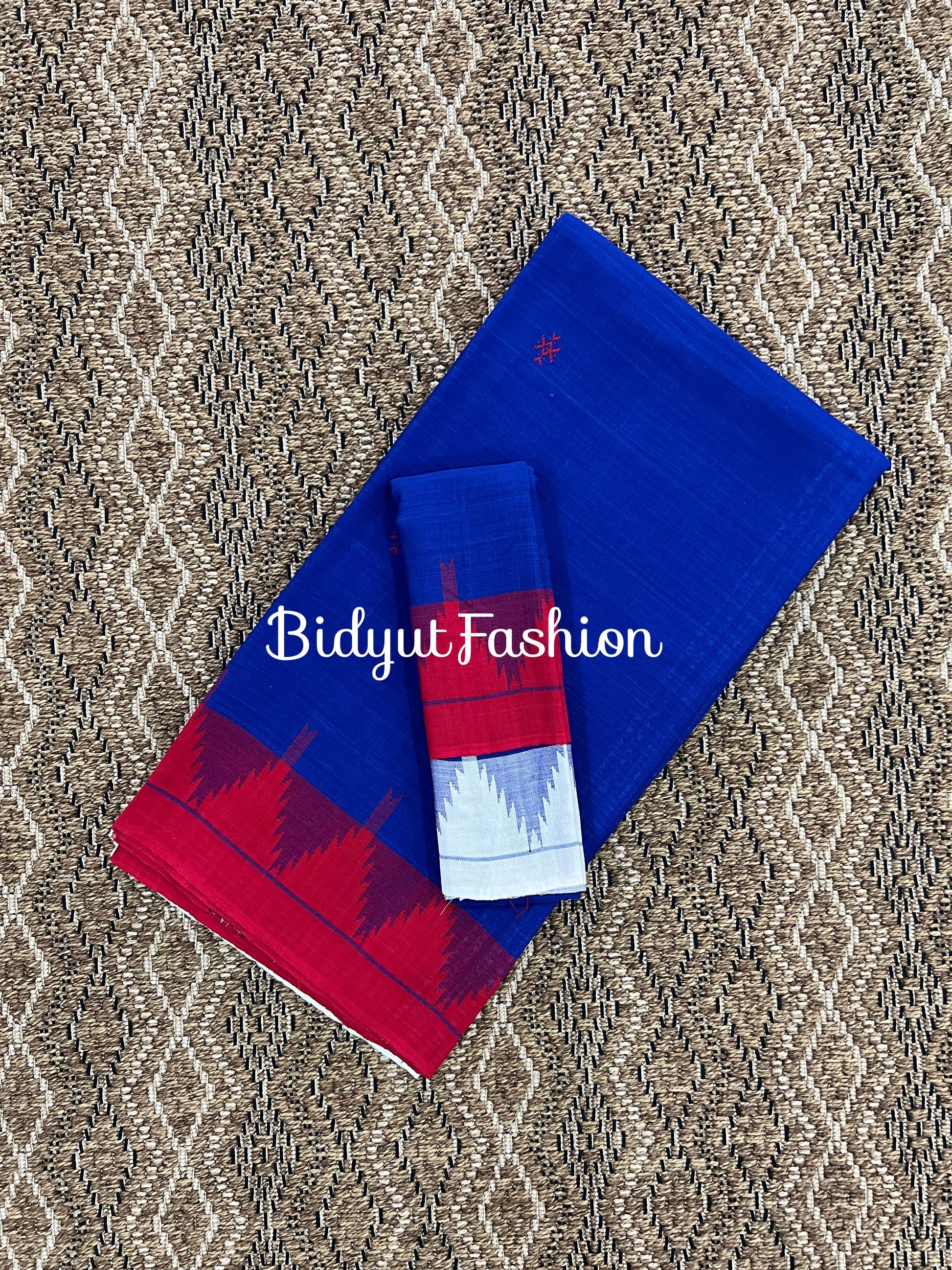 Odisha handloom Kotpad natural dye cotton saree - Bidyut Fashion