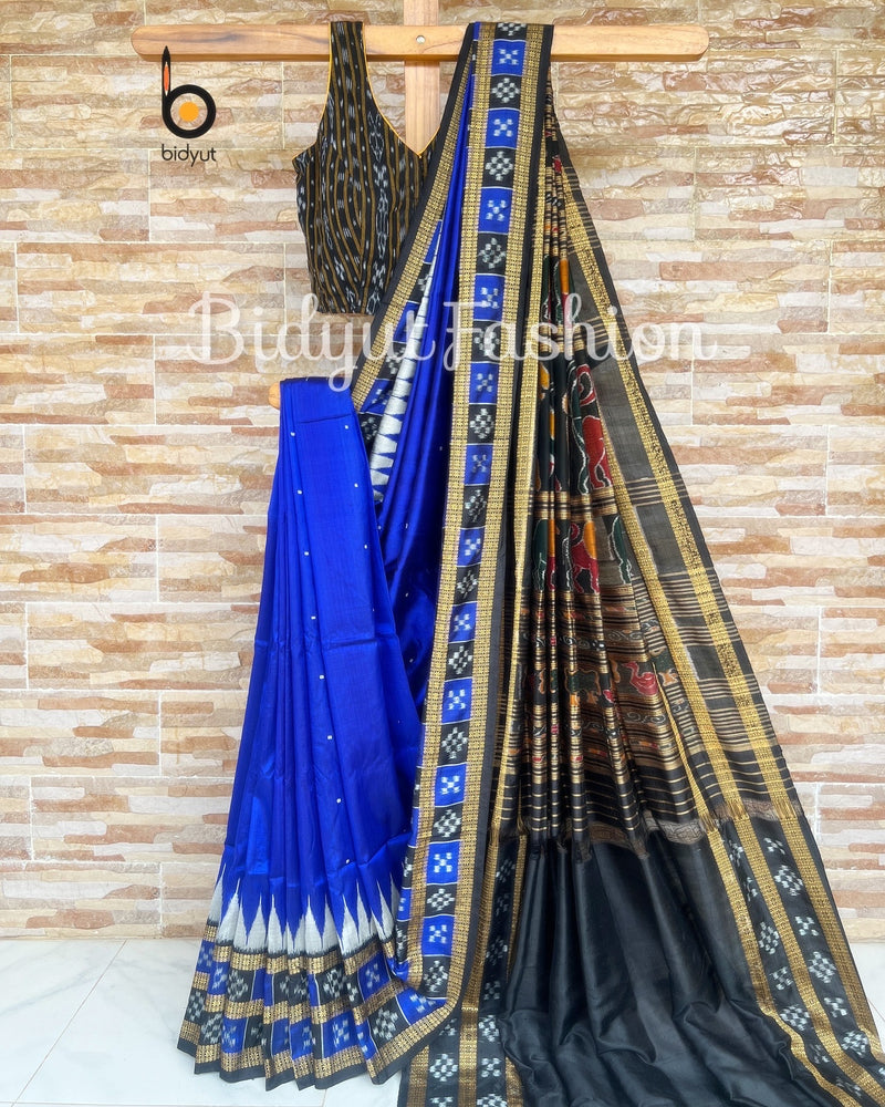 Odisha handloom Nuapatna Ikat Silk Saree