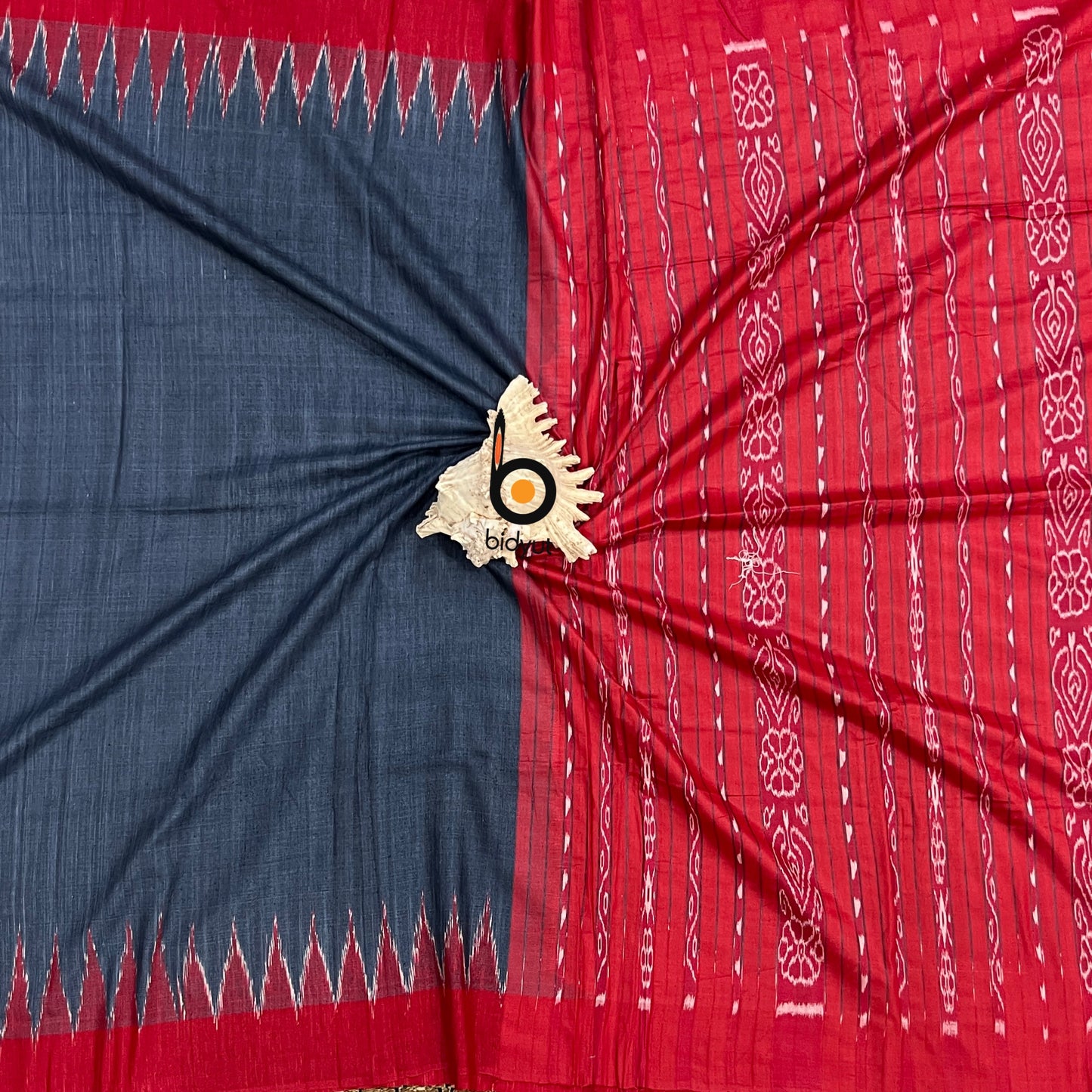 Gopalpur Ghicha Tussar Silk Saree - Odisha Ikat handloom