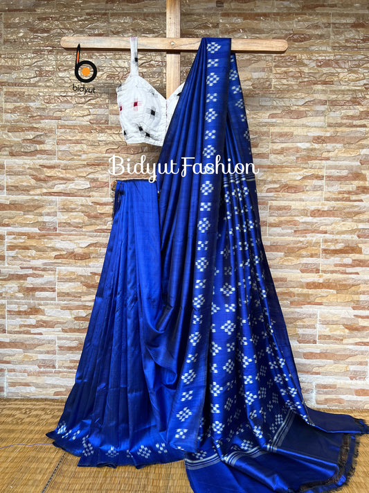 Odisha handloom Nuapatna | Khandua Ikat  Silk Saree - Bidyut Fashion