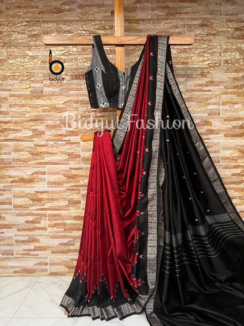 Odisha handloom Nuapatna | Khandua Ikat  Silk Saree