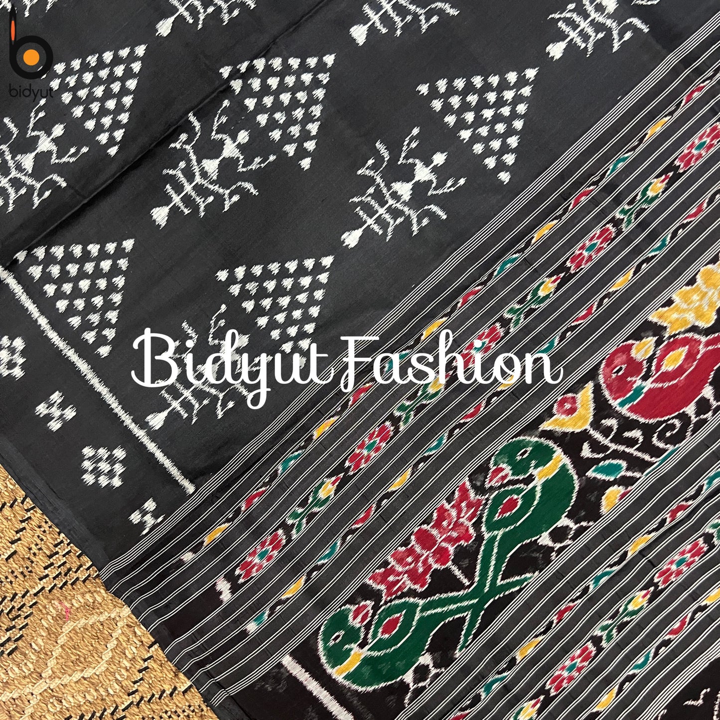 Odisha handloom Nuapatna Ikat Silk Saree