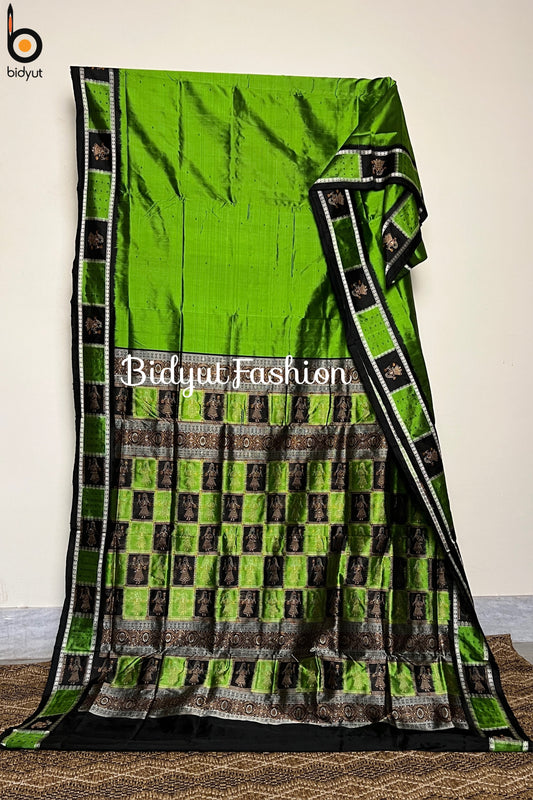 Odisha handloom Bomkai Silk Saree - Bidyut Fashion