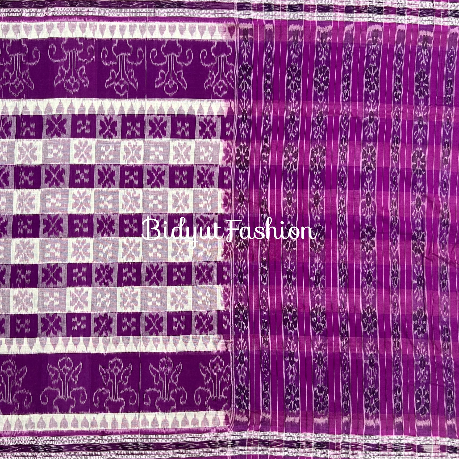 Odisha handloom Ikat Cotton Saree - Bidyut Fashion