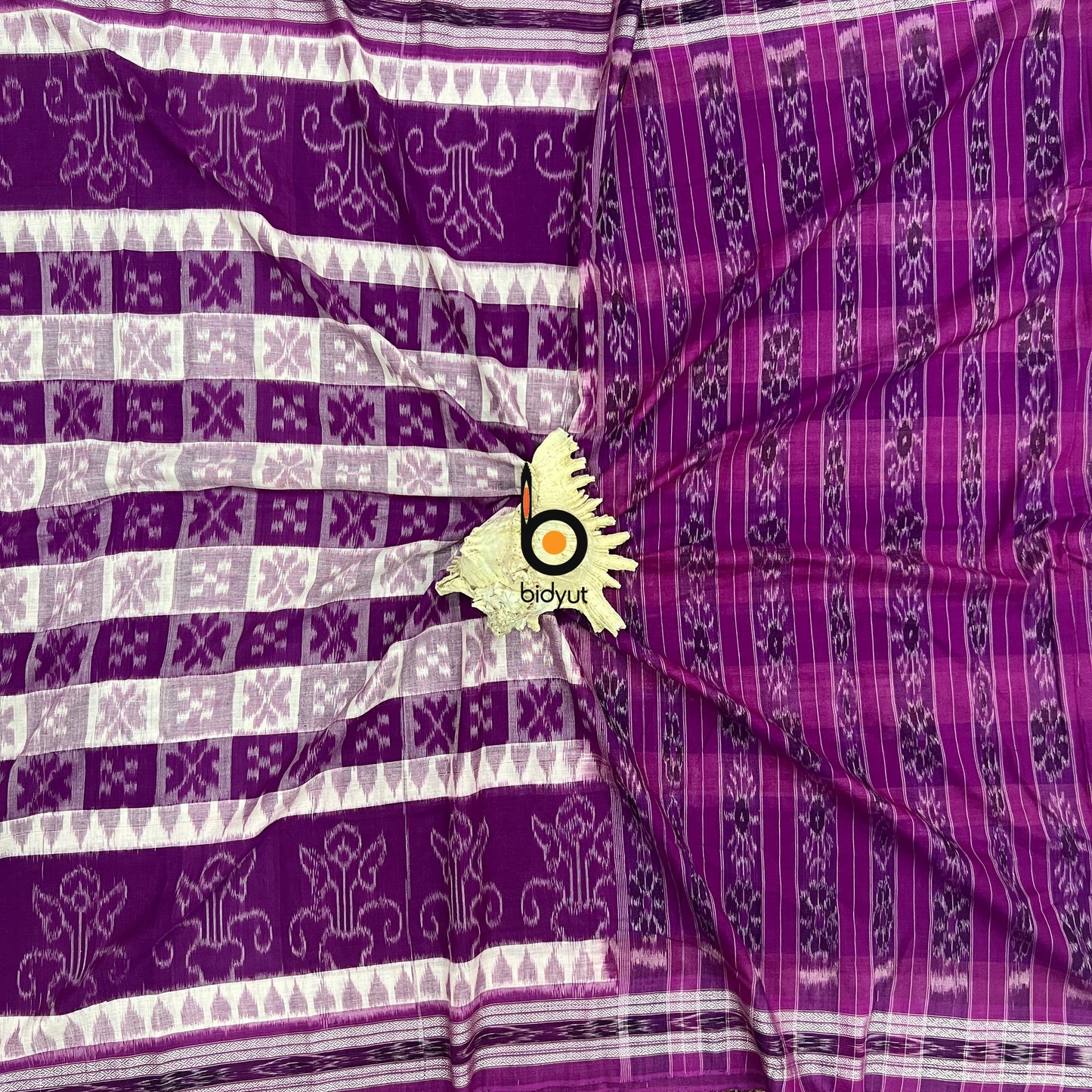 Odisha handloom Ikat Cotton Saree - Bidyut Fashion