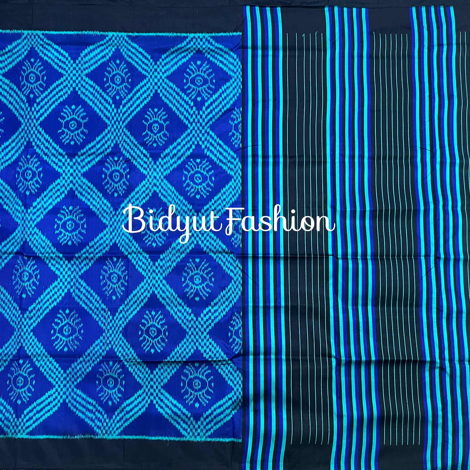 Odisha handloom Taraballi Nuapatna | Khandua Ikat Silk Saree - Bidyut Fashion