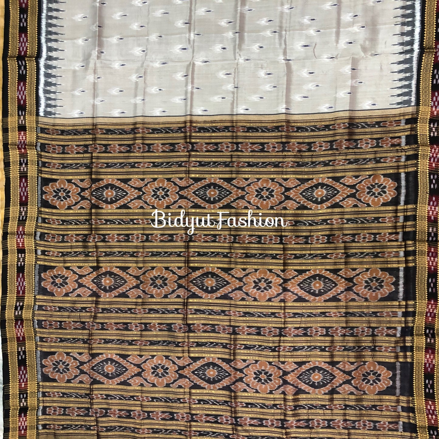 Exquisite Odisha Handloom Nuapatna | Khandua Ikat Silk Saree - Timeless Elegance by Bidyut Fashion House - Bidyut Fashion