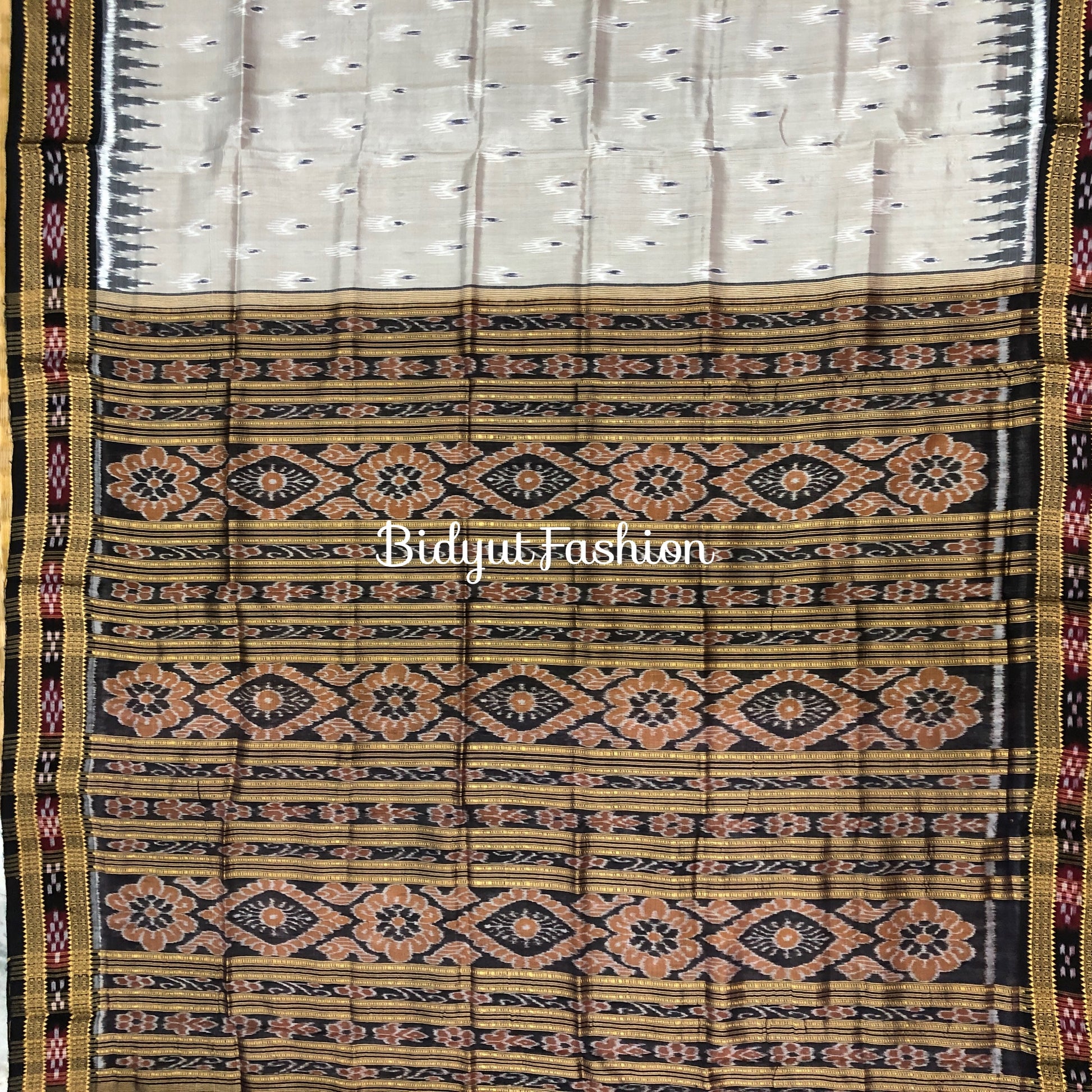 Exquisite Odisha Handloom Nuapatna | Khandua Ikat Silk Saree - Timeless Elegance by Bidyut Fashion House - Bidyut Fashion