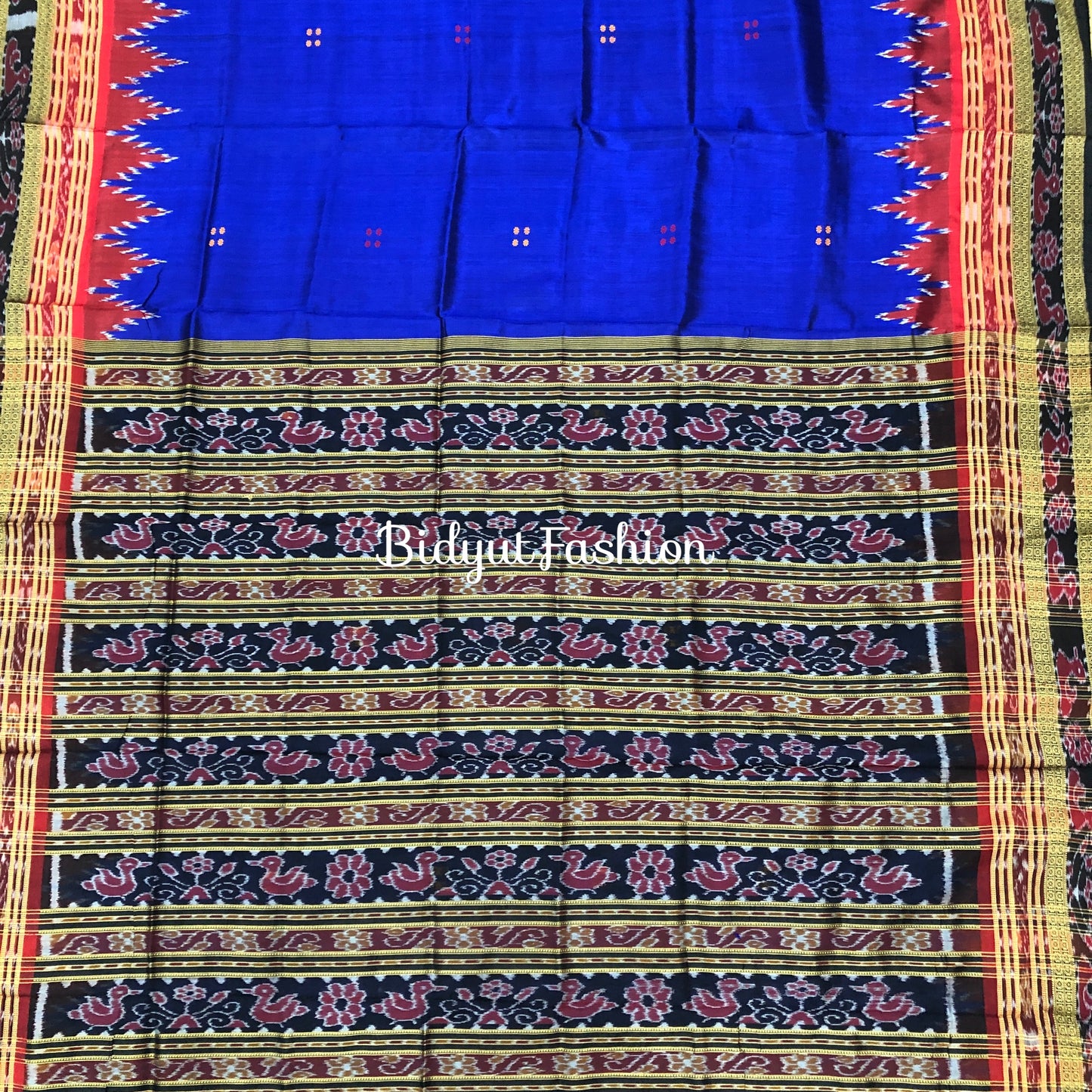 Odisha handloom Nuapatna Ikat  Silk Saree - Bidyut Fashion